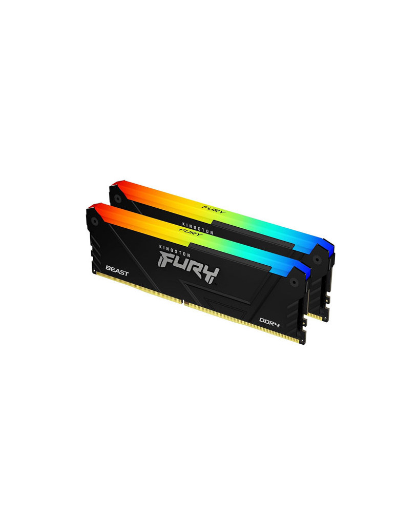 Kingston Fury Beast 32GB (2 x 16GB) DDR4-3200 SDRAM RGB DIMM RAM Module KF432C16BB2AK2/32