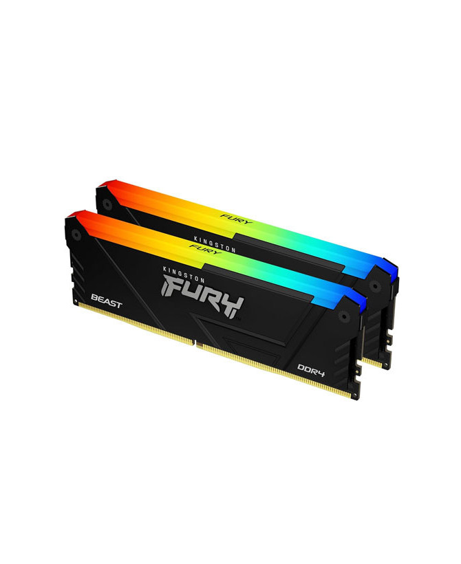 Kingston Fury Beast 32GB (2 x 16GB) DDR4-3200 SDRAM RGB DIMM RAM Module KF432C16BB2AK2/32