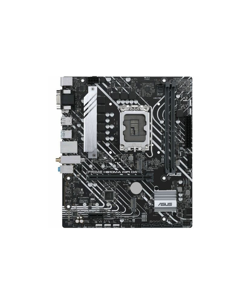 Asus Prime H610M-A WIFI D4 Micro LGA-1700 Micro ATX Desktop Motherboard