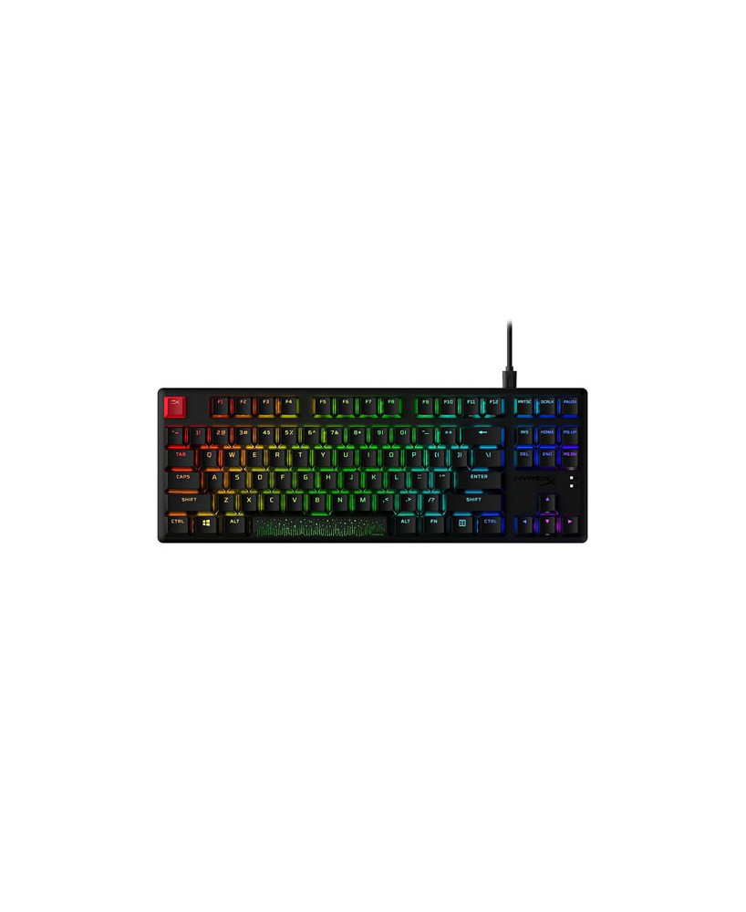 HP HyperX Alloy Origins Core USB-C RGB LED Rugged Gaming Keyboard 639N8AA for Desktop Computer, PlayStation 4, and PlayStation 5