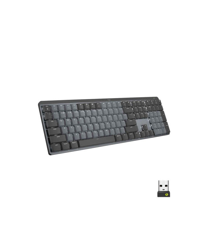 Logitech Master RGB LED Mechanical Wireless Keyboard in Graphite 920-010760