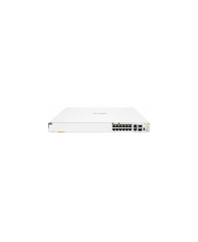 HPE Aruba Instant On 1960 8-Port 1G Class4 4-Port SR1G/2.5G Class6 PoE 2-Port 10GBASE-T 2-Port SFP+ 480W Manageable Switch S0F35A