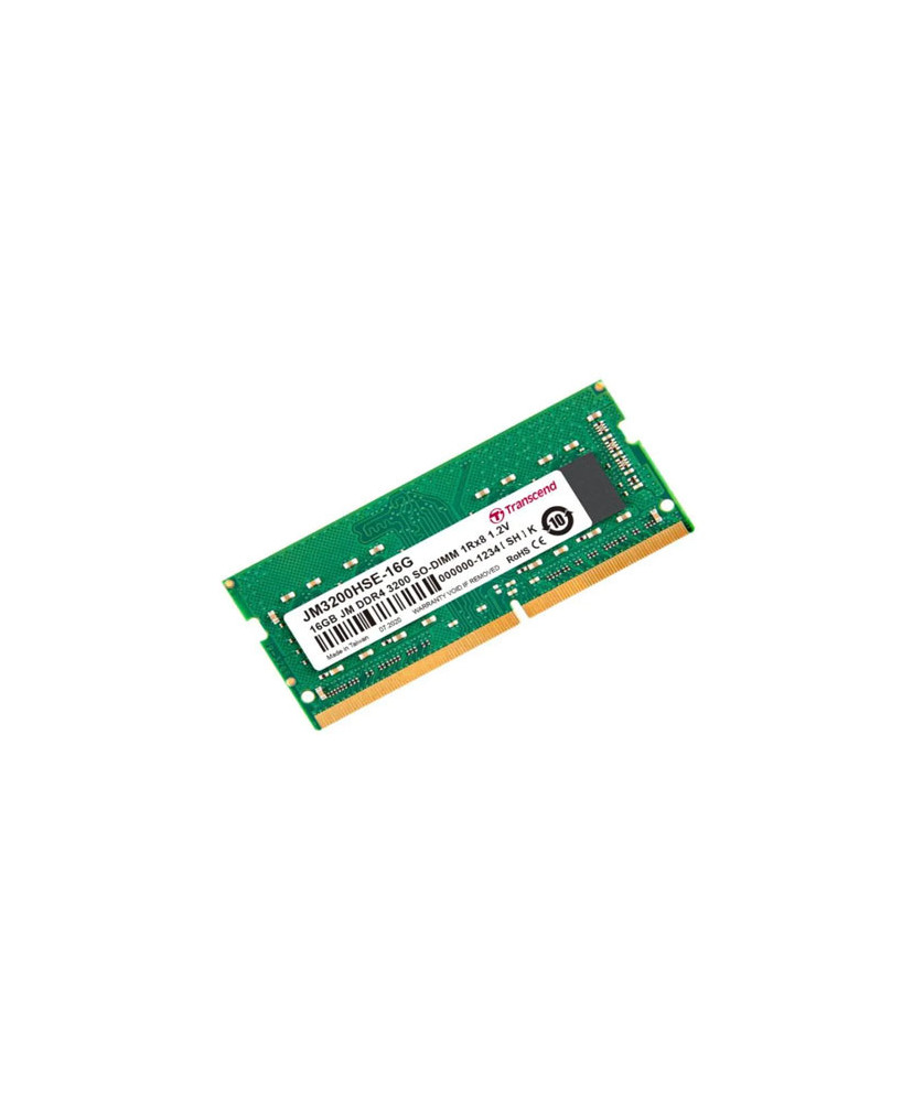 Transcend JetRAM 16GB DDR4 SDRAM 3200 MHz SoDIMM RAM Module JM3200HSE-16G for Notebook 