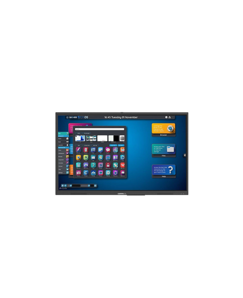 CommBox Classic S4+ 65" 4K UHD Android Interactive Display with Built-In Camera CBIC65S4P