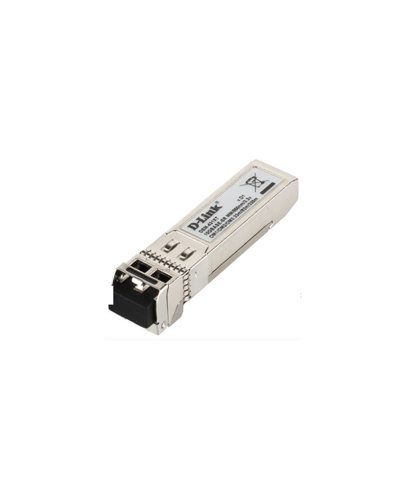 D-Link 300m SFP+ LC Duplex 10GBASE-SR Multi-Mode Transceiver DEM-431XT