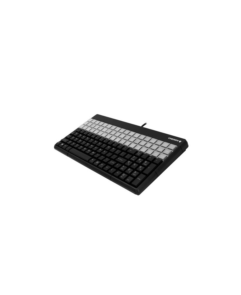 Cherry 135 Key QWERTY Layout USB POS Keyboard in Black G86-61400EUADAA