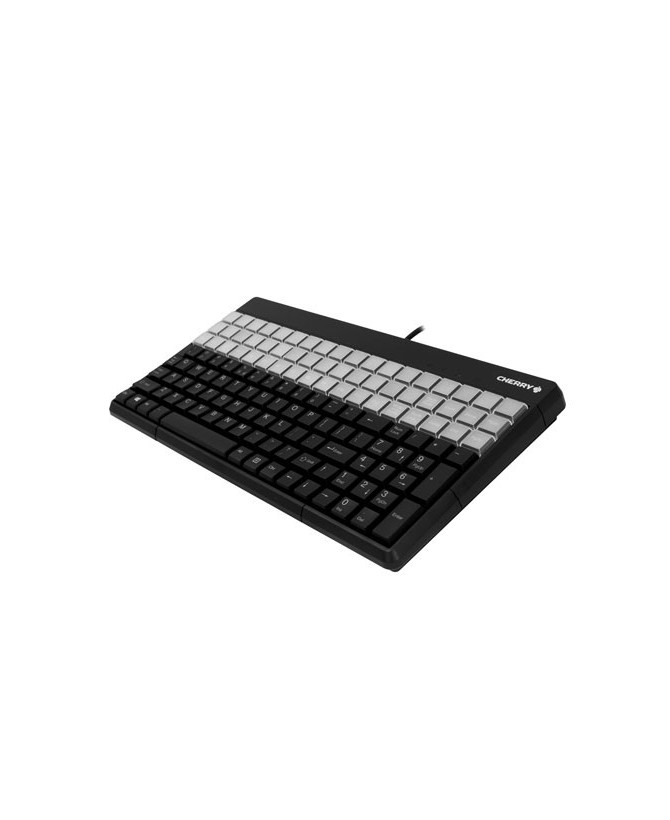 Cherry 135 Key QWERTY Layout USB POS Keyboard in Black G86-61400EUADAA