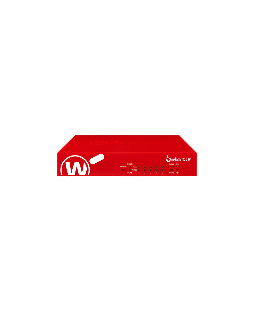 WatchGuard Firebox T25-W Firewall Device with 3-Year Basic Security Suite WGT26033