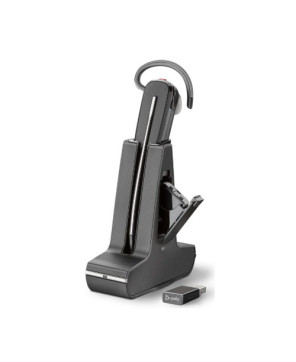 HP Poly Savi 8245 DECT 1880-1900MHz Mono Headset with USB-A to USB-C Cable + D400 USB-A DECT Dongle 8D3H2AA 