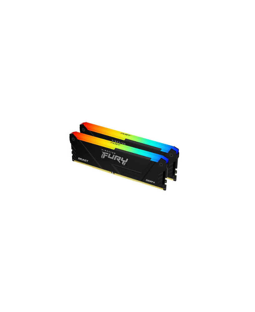 Kingston Fury Beast 16GB DDR4-3600 CL17 288-Pin DIMM Kit KF436C17BB2AK2/16