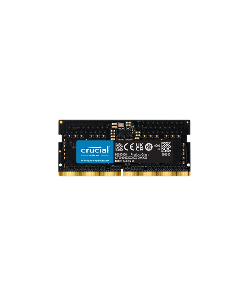 Crucial 8GB DDR5 SODIMM Memory CT8G56C46S5 for Laptop