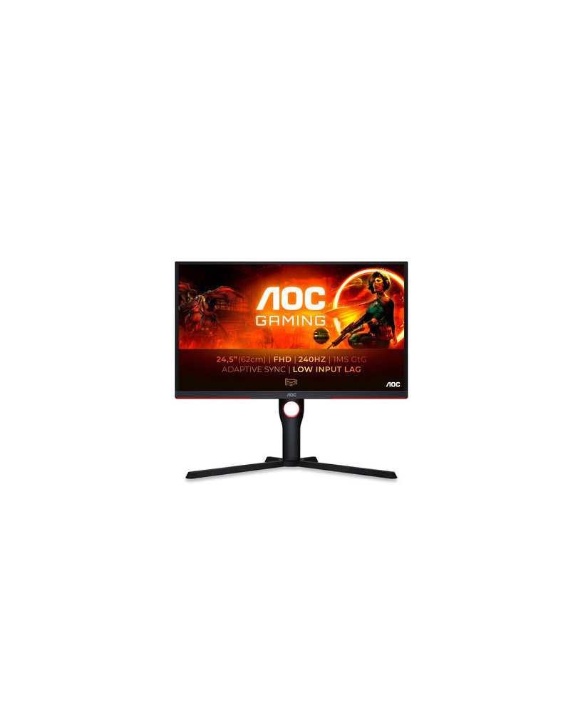 AOC 24.5" FHD 300cd/m² 1ms LCD Gaming Monitor 25G3ZM