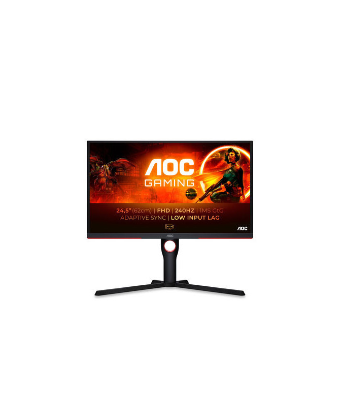 AOC 24.5" FHD 300cd/m² 1ms LCD Gaming Monitor 25G3ZM