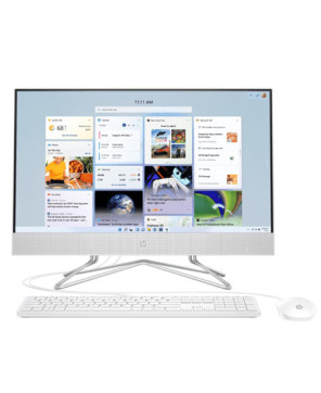 HP 24-df1017a 23.8" FHD i5-1135G7 8GB DDR4 3200 RAM 512GB PCIE-SSD Windows 11 Home All-in-One Desktop PC in White 888Q8PA