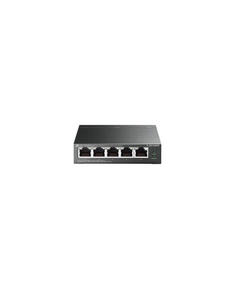 TP-Link EasySmart 5-Port Gigabit Ethernet Switch with 4-Port PoE+ TL-SG105MPE