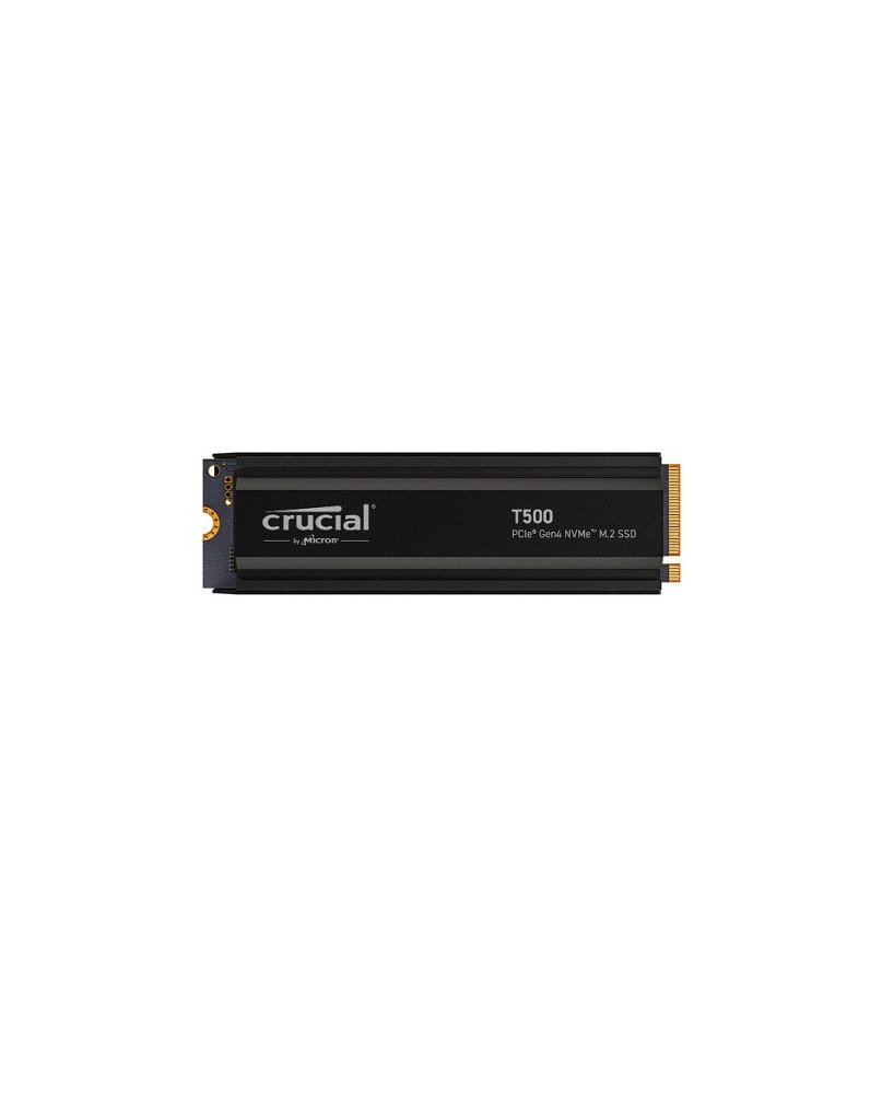 Micron Crucial T500 2TB PCIe4 NVMe M.2 SSD with Heatsink CT2000T500SSD5