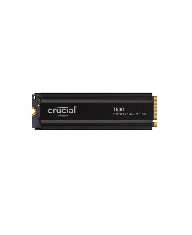 Micron Crucial T500 2TB PCIe4 NVMe M.2 SSD with Heatsink CT2000T500SSD5