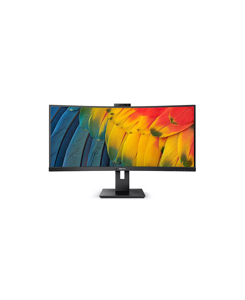 Philips Ultrawide 34" UW-QHD 21:9 350cd/m² 4ms Webcam Curved Screen LCD Monitor 34B1U5600CH/75