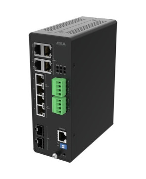 Axis D8208-R 8-Ports Manageable Industrial PoE++ Ethernet Switch 02621-001