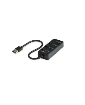 Startech 4-Port USB 3.0 Hub HB30A4AIB for PC, Linux, Mac