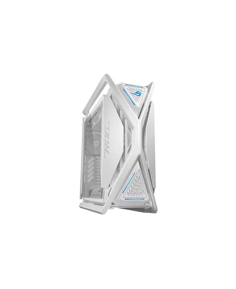 Asus ROG Hyperion GR701 Tempered Glass Window Full-Tower PC Gaming Case in White GR701 ROG HYPERION WHITE EDITION