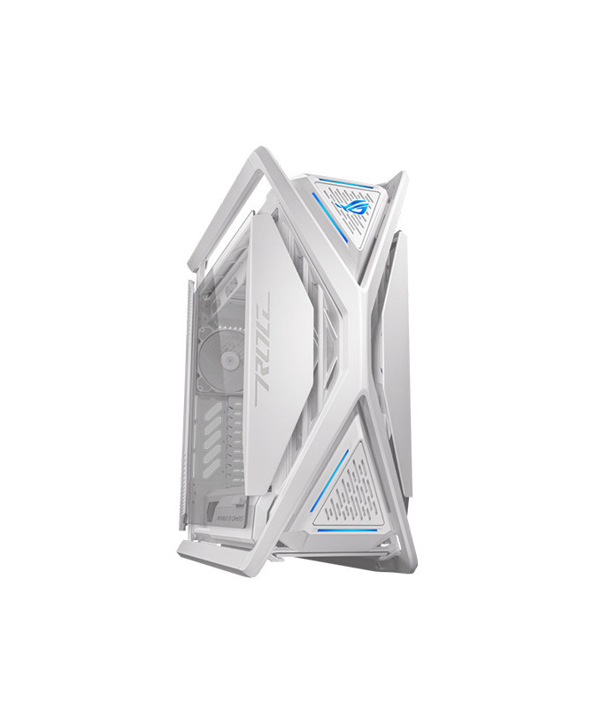 Asus ROG Hyperion GR701 Tempered Glass Window Full-Tower PC Gaming Case in White GR701 ROG HYPERION WHITE EDITION