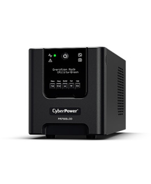 CyberPower Professional 750VA/675W Tower Line-interactive UPS PR750ELCD