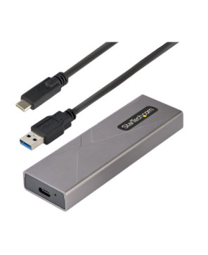 Startech USB-C 10Gbps to M.2 NVMe SATA Aluminum SSD Enclosure M2-USB-C-NVME-SATA