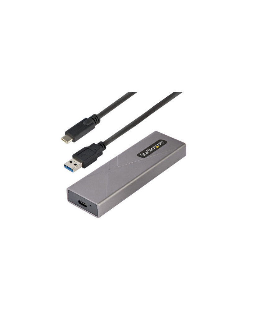 Startech USB-C 10Gbps to M.2 NVMe SATA Aluminum SSD Enclosure M2-USB-C-NVME-SATA