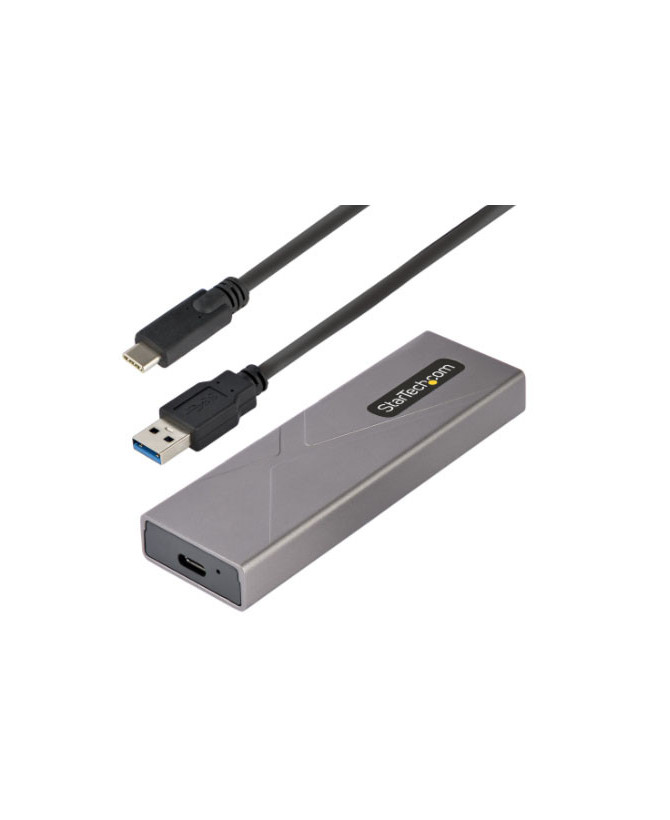 Startech USB-C 10Gbps to M.2 NVMe SATA Aluminum SSD Enclosure M2-USB-C-NVME-SATA