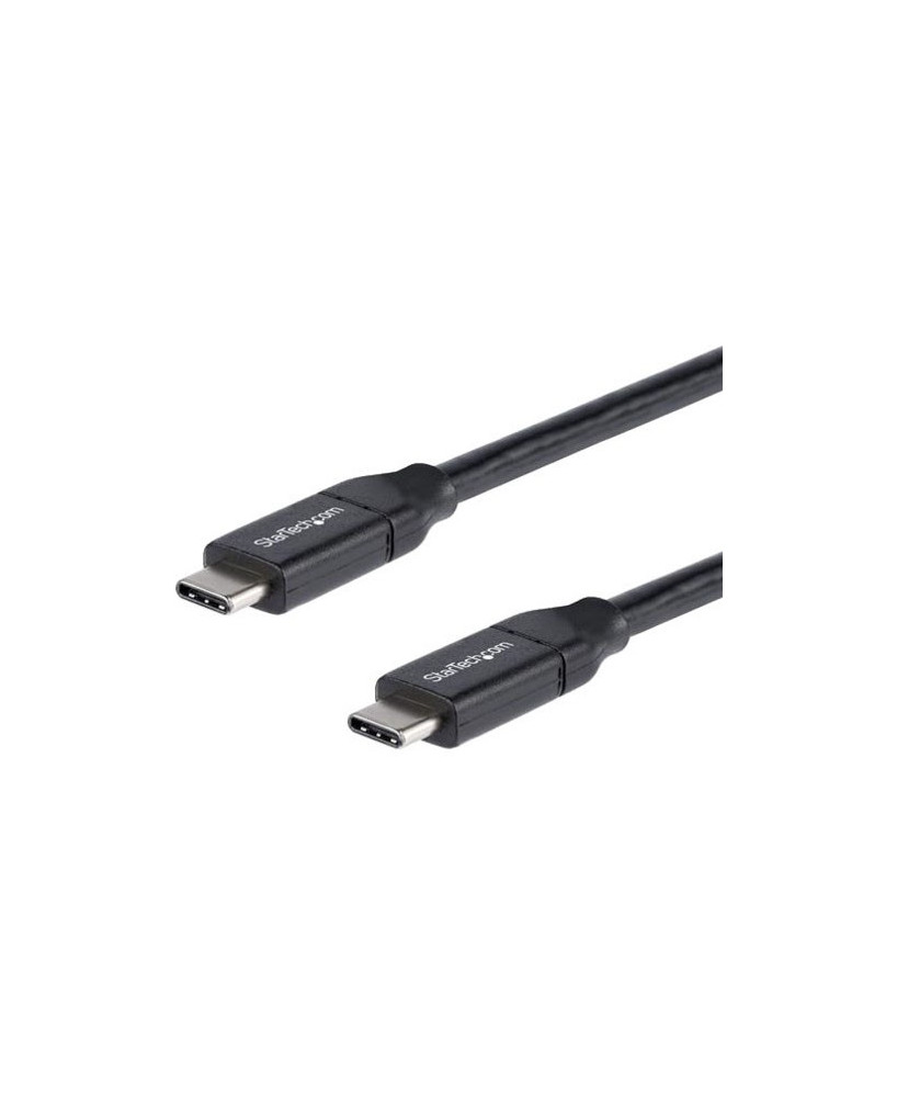 StarTech 0.5m USB C to USB C Data Transfer Cable with 5A PD USB2C5C50CM for Notebook and MacBook