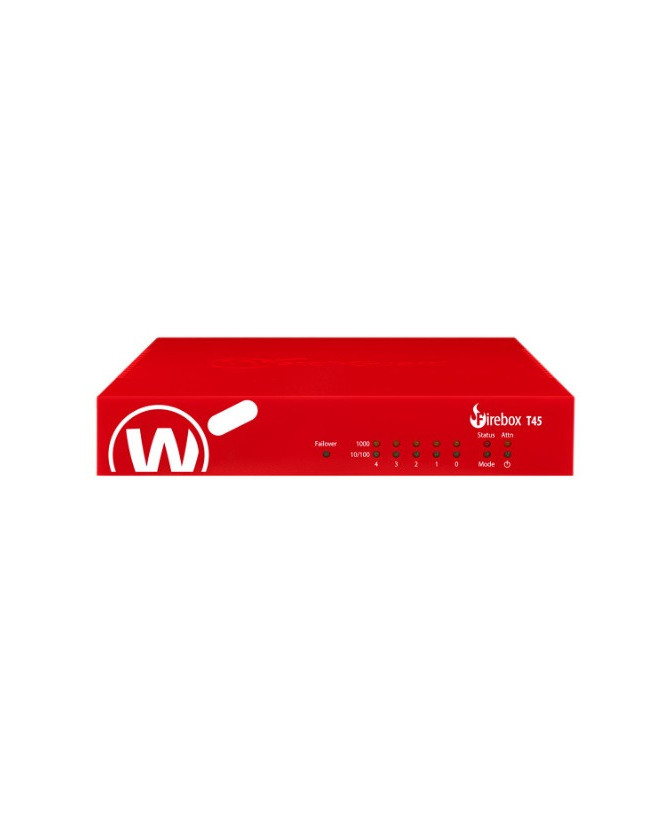 WatchGuard Firebox T45 5-Ports Security Appliance WGT45641 with 1 Year Total Security Suite