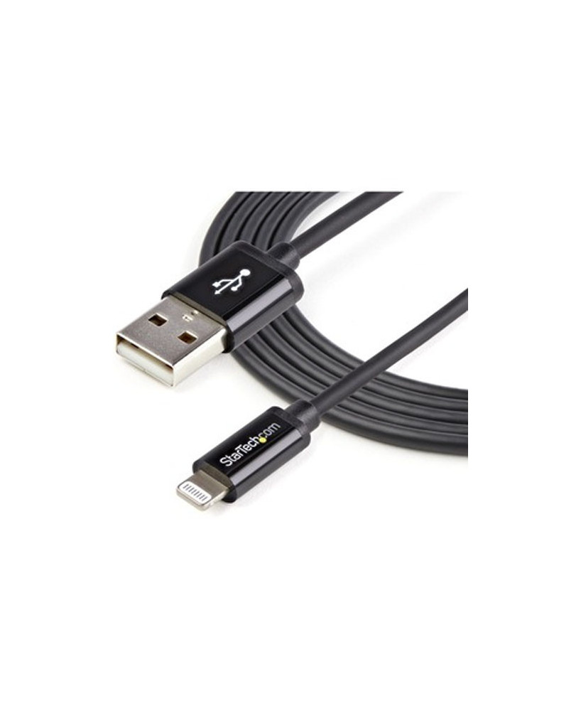 Startech 2m 8-pin Lightning Connector to USB Cable USBLT2MB for iPhone, iPad and iPod