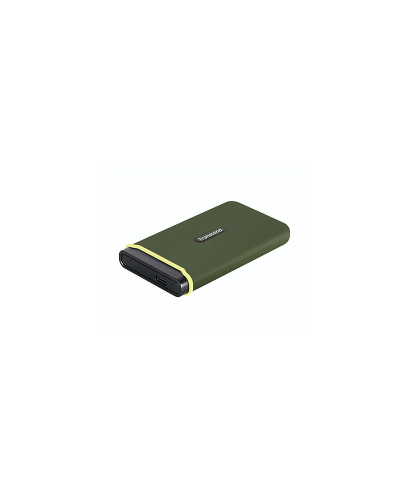 Transcend ESD380C 2TB USB 3.2 Type-C Portable SSD in Military Green TS2TESD380C