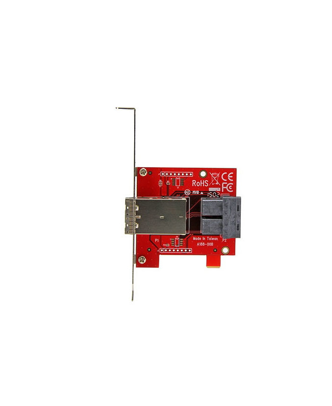 Startech 12Gbps Mini-SAS Card Adapter with Full and Low-Profile Brackets SFF86448PLT2