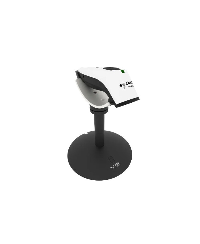 Socket SocketScan S720 Linear Barcode QR Code Reader in White with Charging Stand CX4068-3131