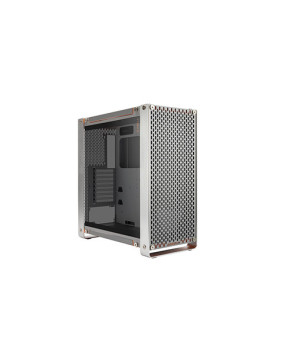 InWin DUBILI Tempered Glass Full-Tower Computer Case in Grey/Orange IW-CS-DUBILIGRY