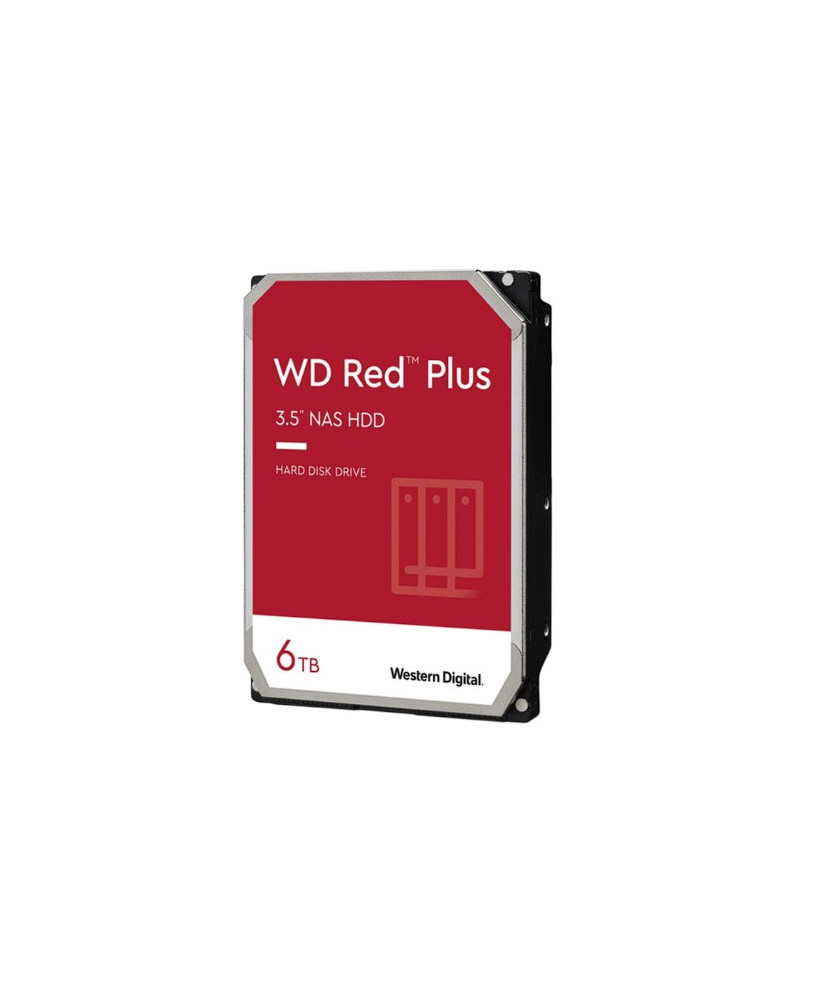 Western Digital Red Plus 6TB 3.5" NAS Hard Drive WD60EFPX