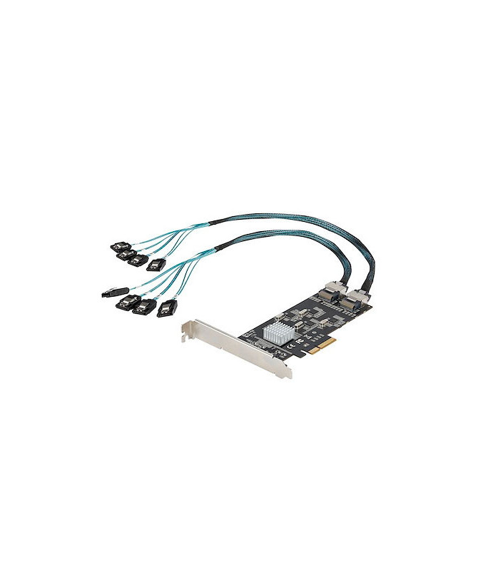 StarTech 8-Port 6Gbps SATA PCIe Card Controller 8P6G-PCIE-SATA-CARD