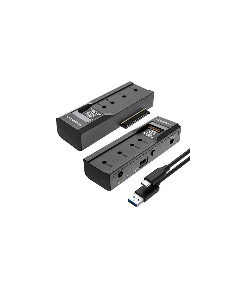 Simplecom SA536 USB to M.2 and SATA 2-IN-1 Adapter for 2.5" and 3.5" HDD