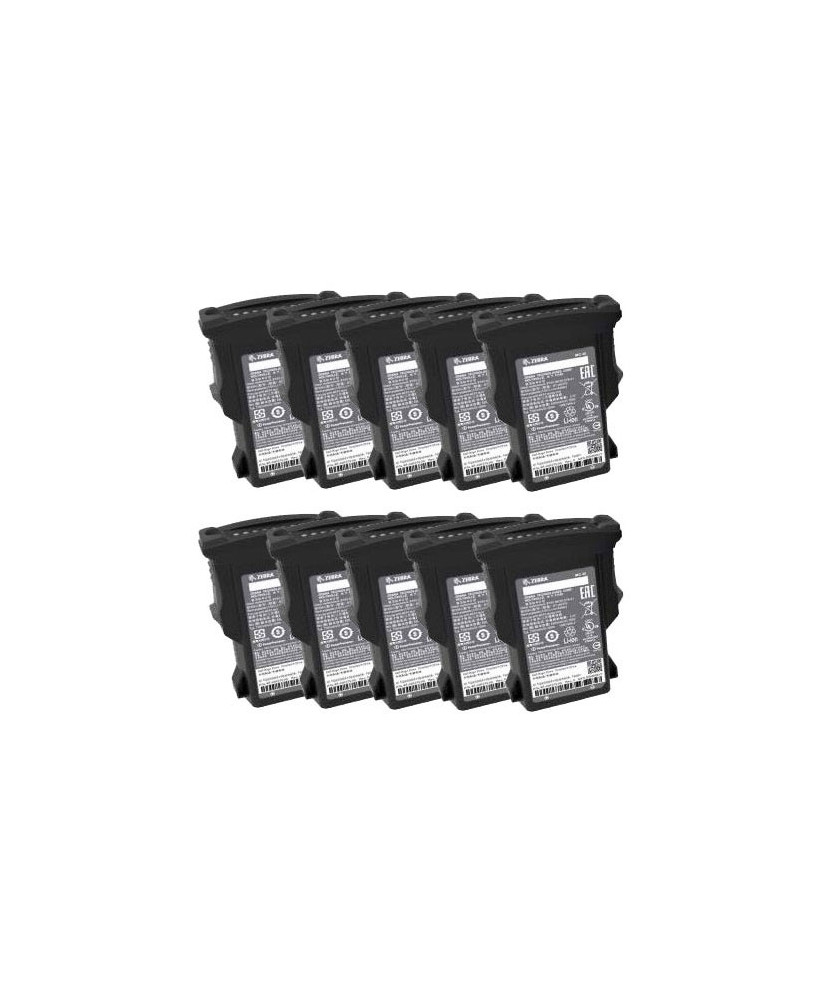 Zebra Power Precision+ 10Pcs Lithium Ion 7000mAh Battery BTRY-MC93-STN-10 for MC9300 Barcode Scanner