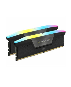 Corsair Vengeance RGB 32GB (2x16GB) DDR5 Black Gaming Memory CMH32GX5M2B6400C36