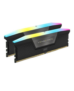 Corsair Vengeance RGB 32GB (2x16GB) DDR5 Black Gaming Memory CMH32GX5M2B6400C32