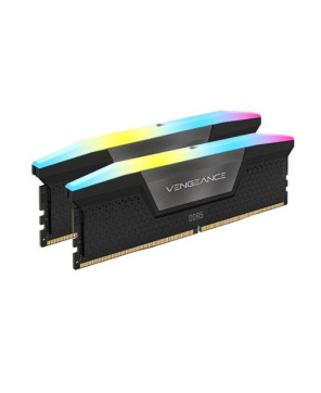 Corsair Vengeance RGB 64GB (2x32GB) DDR5 Black Gaming Memory CMH64GX5M2B6400C32