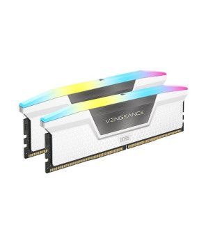 Corsair Vengeance RGB 32GB (2x16GB) DDR5 Gaming Memory in White CMH32GX5M2B5600C36WK