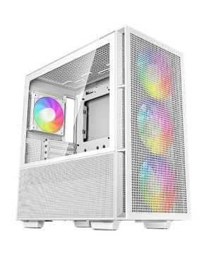 DeepCool CH560 HighAirflow Mid-Tower Case in White R-CH560-WHAPE4-G-1