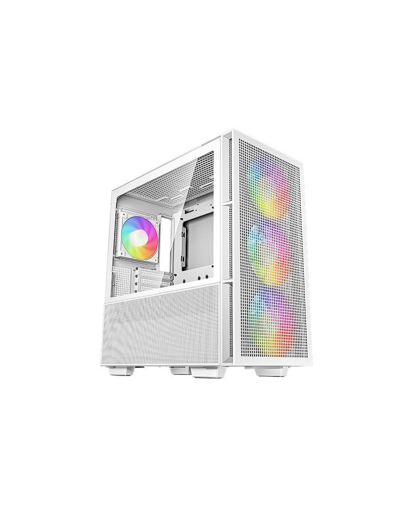 DeepCool CH560 HighAirflow Mid-Tower Case in White R-CH560-WHAPE4-G-1