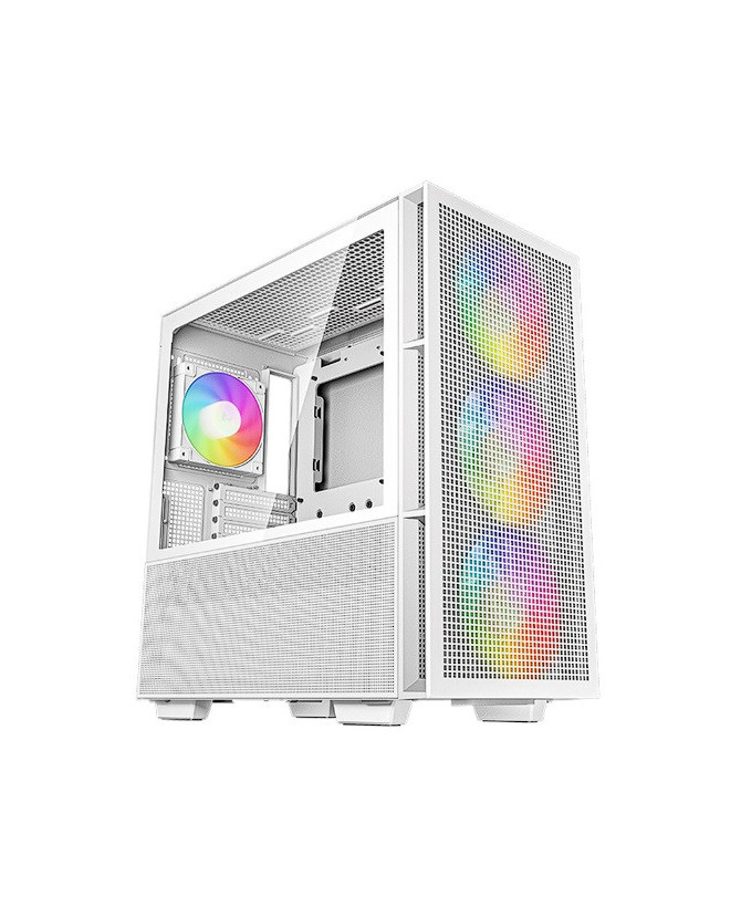 DeepCool CH560 HighAirflow Mid-Tower Case in White R-CH560-WHAPE4-G-1