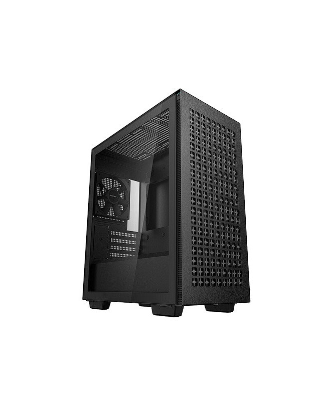 DeepCool CH370 Micro-ATX Tempered Glass Case in Black R-CH370-BKNAM1-G-1