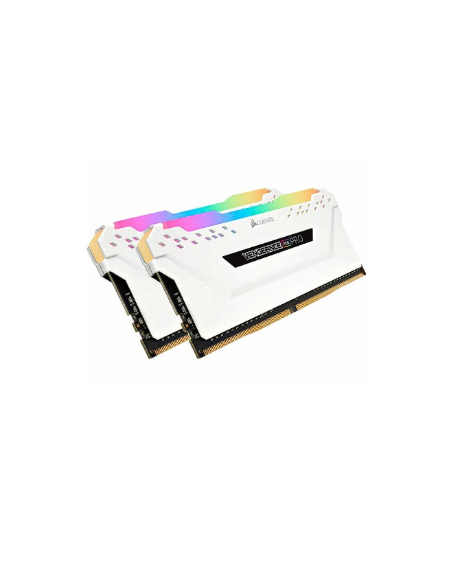 Corsair Vengeance RGB PRO 16GB (2x8GB) DDR4 Gaming Memory in White CMW16GX4M2E3200C16W